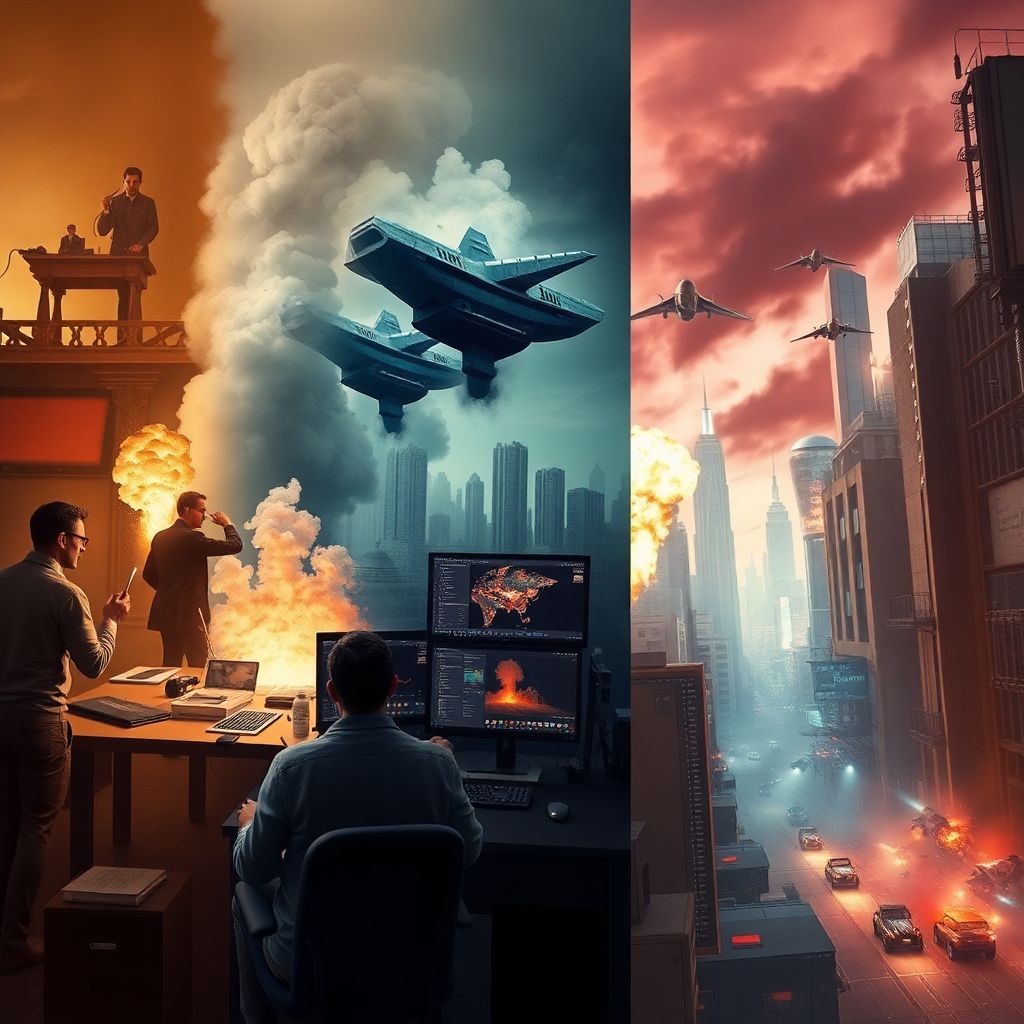 Эволюция спецэффектов: путь от практических трюков к цифровому мастерству