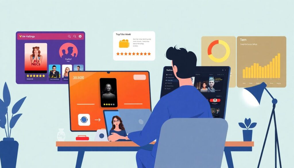 Как анализ рейтингов помогает выбору фильмов для вечернего просмотра - иллюстрация