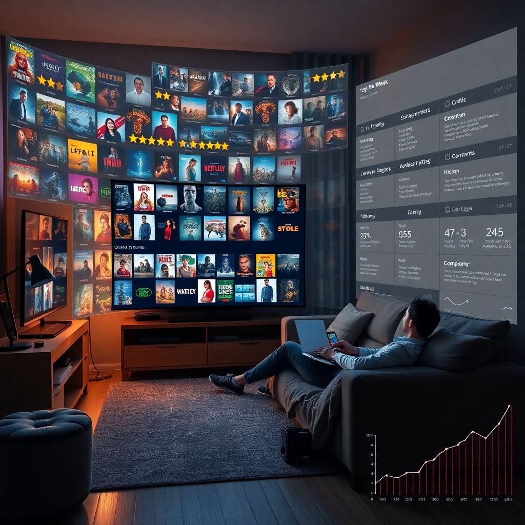 Как анализ рейтингов помогает выбрать фильм для вечернего просмотра