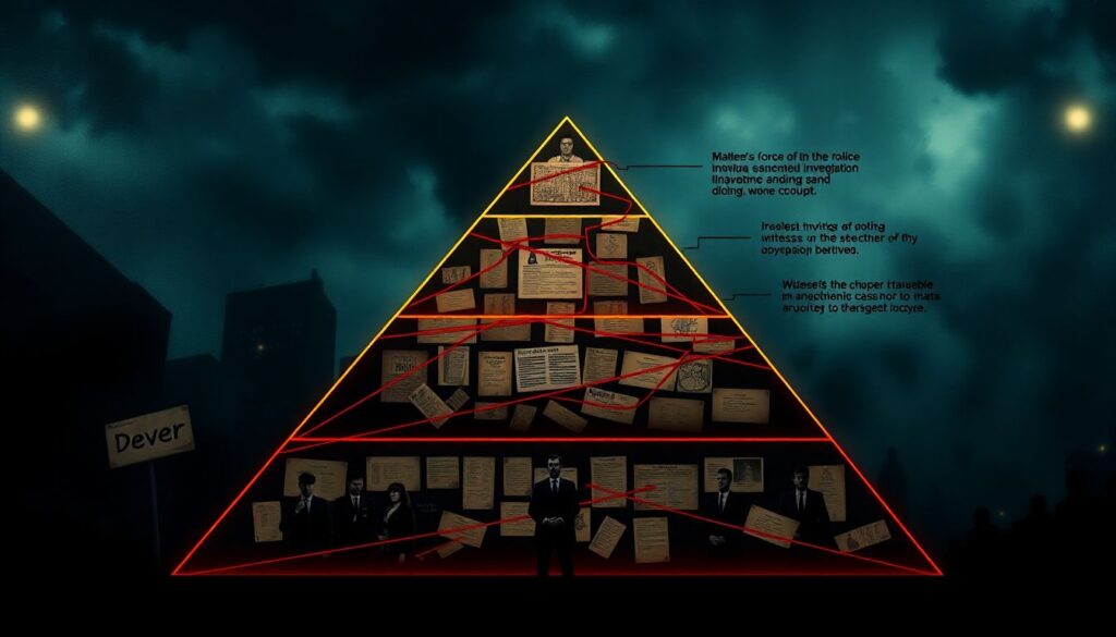 Методы анализа сценариев: структура пирамиды и треугольник Мура - иллюстрация