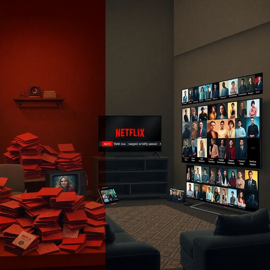 Влияние netflix на рынок сериалов: новые форматы контента и расширение аудитории