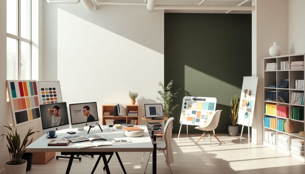 Глобальные тренды визуального стиля: цвет, свет и камера - иллюстрация