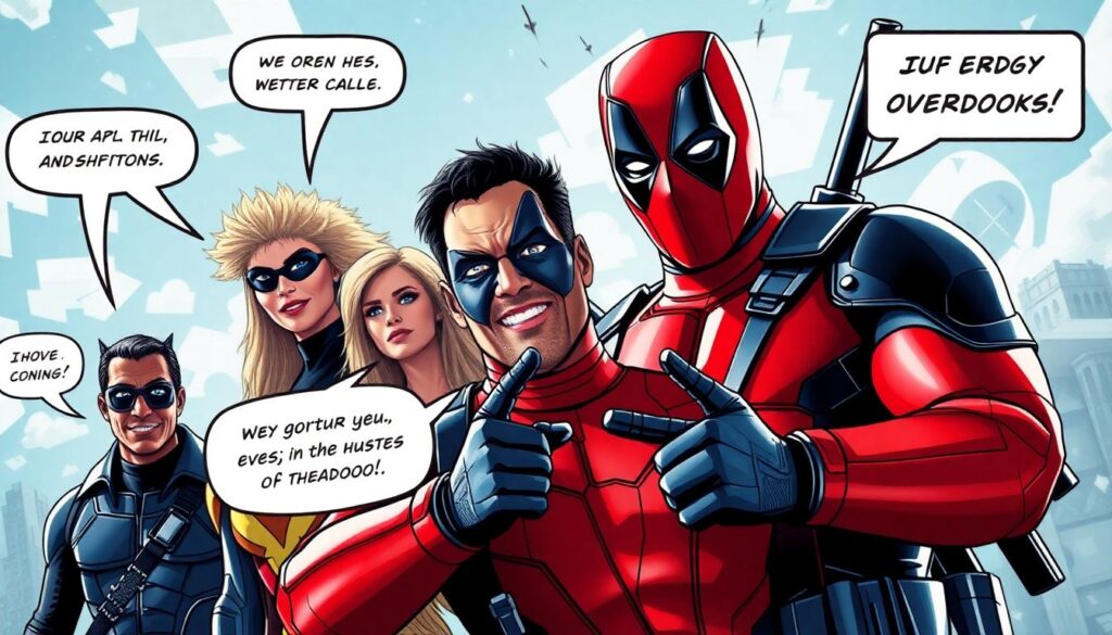 Постмодернистская ирония в блокбастерах: анализ контекста - иллюстрация