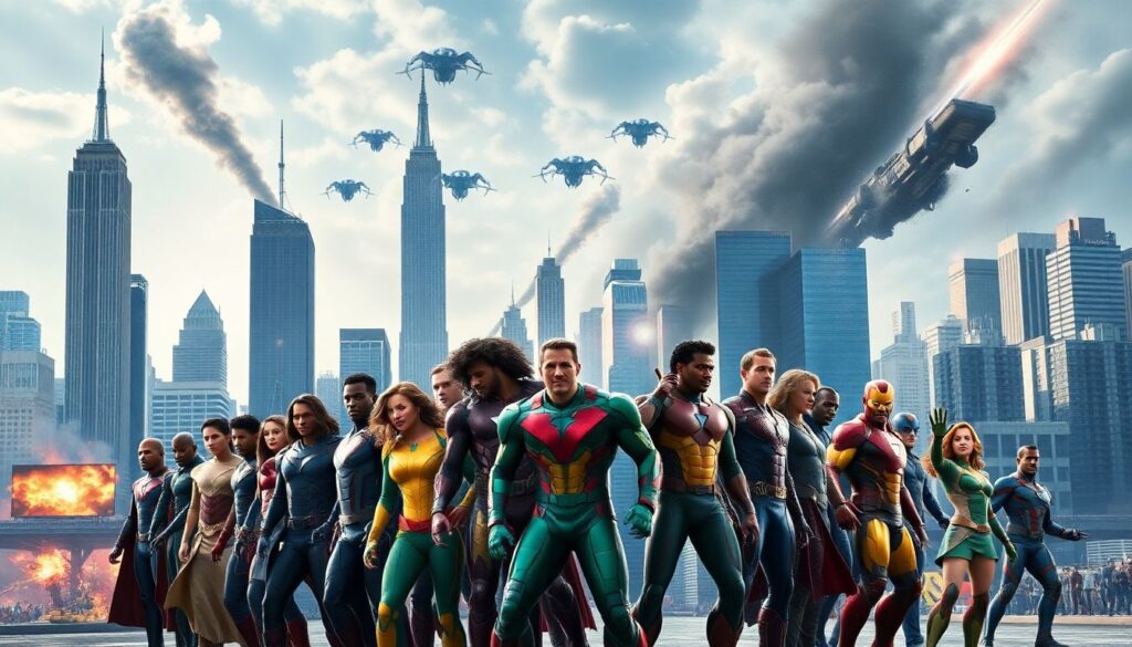 Постмодернистская ирония в блокбастерах: анализ контекста - иллюстрация