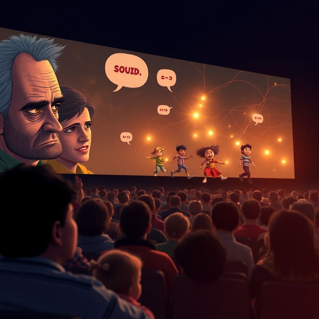Голоси взрослых персонажей и детские темы в блокбастерах: как это работает